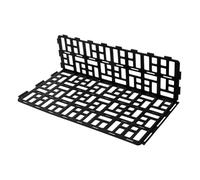 KOMBIUDA Fruit Guardrail Plastic Baffle Fence for Fresh Food Display Rack Ventilated and Fruit Vegetable Separator for Supermarket Organization