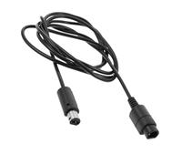 KOMBIUDA Gandage De Rallonge Cordon D'extension Du Contrôleur Câble D'extension De Console Extension De Longueur Du Contrôleur Câble D'extension Gamepad Black Pvc