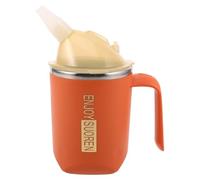 KOMBIUDA Gobelet de Soins Acier Inoxydable pour Patients Alités Tasse à Débit Réglable Anti-aspiration pour Personnes Âgées et Accompagnants Mug Sécurisé pour Dysphagie et Alimentation