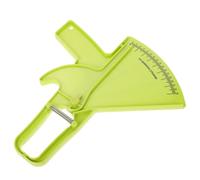 KOMBIUDA Graisse Étrier Pieds à Coulisse Ruban à Mesurer Pour Le Corps Mesure De La Graisse Étrier De Corps Instrument De Test Du Pli Cutané Outil D'évaluation Corporelle Plastique Vert