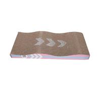 KOMBIUDA Griffoir pour Chat Ondulé Stable et Léger Interactif pour Aiguiser Les Griffes et Divertir Protège Meubles et Réduit Solitude des Chats