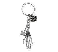 KOMBIUDA Halloween Porte Clés Crâne Main Zombie Suspendre Breloque Sac Décoratif pour Voiture Téléphone Sac