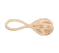 KOMBIUDA Hochet de bébé de cloche shaker pour enfants hochet à main pour enfant cloche à main pour tout-petit hochet à main pour enfants clochette Rotin Beige