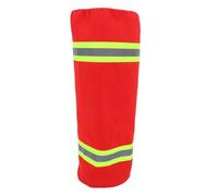 KOMBIUDA Housse de Protection Ignifugée pour Bouteille D'air Comprimé 6,8 L Orange avec Bande Réfléchissante, Résistante aux Environnements Extrêmes, pour Équipement Respiratoire de Secours
