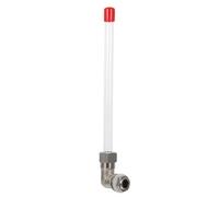 KOMBIUDA Indicateur de niveau pour chaudière et réservoirs d'eau - Tube de niveau de liquide en acrylique - Surveillance continue du niveau de remplissage pour bassins d'eau d'incendie et