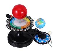 KOMBIUDA Instrument Solaire Éducatif avec Écran Tactile Modèle Réaliste Du Système Solaire pour Garçon Fille Apprentissage Astronomie et Géographie