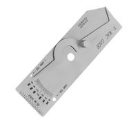 KOMBIUDA Jauge de Soudure Fillet Métrique pour Inspection de Soudure Outil Multifonction pour Soudeurs Mesure Précise