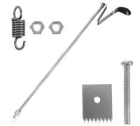 KOMBIUDA Kit Accessoires pour Machine à Attacher Plantes Acier Inoxydable Ressorts et Poussoirs Résistants de Remplacement pour Jardin et Serre