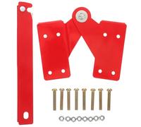 KOMBIUDA Kit Charnière pour Échelle de Grenier Aluminium Renforcé Articulation Robuste avec Vis Joint Métallique Léger pour Échelle Escabeau Multifonction Ajustable pour Transport et