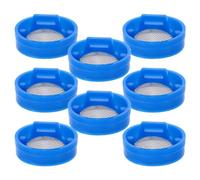 KOMBIUDA Kit de 8 Filtres à Tamis Universels pour Vanne D’arrivée D’eau de Lave-linge Automatique, Diamètre 2 Cm, Filtre de Protection Anti-fuite, Accessoire de Remplacement pour