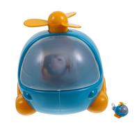 KOMBIUDA Kit de Avion DIY Éducatif pour Garçon Fille Fournitures Scolaires Multifonctions Complet avec Crayons Gomme Règle Ciseaux Bleu Jeu Construction Garçon Fille Anniversaire