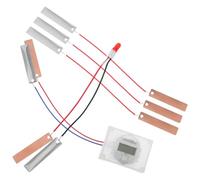 KOMBIUDA Kit D'expérimentation Scientifique Fruits DIY Piles Zinc-cuivre, Expérience Pédagogique Physique et Chimie, Jeu Éducatif pour Garçon et Filles, Projet Scientifique à Domicile,