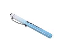 KOMBIUDA Lampe Stylo en Alliage D’aluminium Noir LED Blanc Froid pour Examen Buccal, Ophtalmologique et Orl, Lampe Torche Rechargeable Portable pour Infirmières et Professionnels de Santé