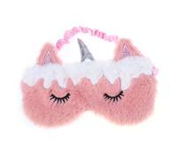 KOMBIUDA Licorne Visière Cache Oeil Masque Yeux Masque De Visière De Licorne En Peluche