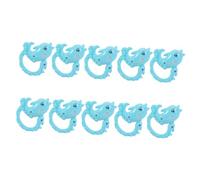 KOMBIUDA Lot De 10 Hochets Pour Bébé Joujou Clochette De Dauphin Hochet Pour Garçon Et Filles
