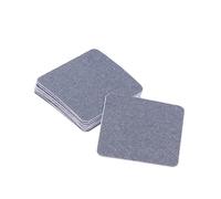 KOMBIUDA Lot de 10 Tapis Antidérapants en Pet pour Machine à Laver, Anti-vibrations et Faciles à Installer, Dimensions 5x5 Cm, Protège le Sol L'usure