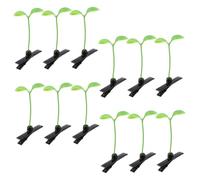 KOMBIUDA Lot De 12 Barrettes Cheveux Petites Pinces à Cheveux De De Soja Vert, Accessoires Créatifs Pour Filles, Légères Et Portables, Coiffure Casual Et Déplacements