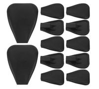 KOMBIUDA Lot de 12 Poignées Réglables Universelles 8 Mm en Plastique pour Chaise de Bureau Gaming, Pièces Détachées de Mécanisme D'inclinaison Réglage Hauteur, Accessoires pour Fauteuil