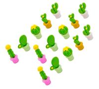 KOMBIUDA Lot de 15 Gommes Fantaisie Cactus Assortiment Coloré Gomme à Crayon Mignonne et Scolaire Format 5 Pièces par X 3 pour Fournitures Scolaires et Dessin Couleur