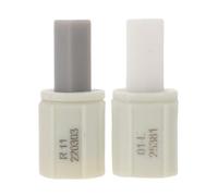 KOMBIUDA Lot de 2 amortisseurs de fermeture douce pour abattant de WC - Coussinets amortisseurs antibruit pour éviter les claquements - pour mécanisme de fermeture en douceur, installation facile