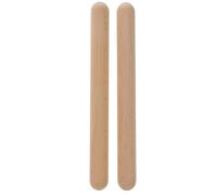 KOMBIUDA Lot de 2 Bâtonnets Musicaux en Bois 20,5 X 2 Cm, Instruments de Percussion Éducatifs pour Garçon et Filles, Bâtons Rythmiques Précoces pour Éveil Musical et Apprentissage