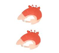 KOMBIUDA Lot De 2 Bonnets De Bain Pour Bébé Bonnet De Bonnet De Bain Pour Enfant Shampoing Sûr Doux Et Confortable Accessoire De Bain Pour Bébé