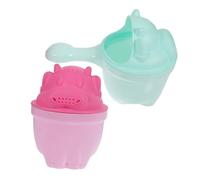 KOMBIUDA Lot De 2 Gobelets De Rinçage Pour Bébé Garçons Et Filles Avec Poignée Confortable Et Facile À Verser