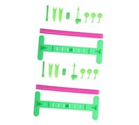 KOMBIUDA Lot de 2 Sets de Anémomètres à Monter Soi-même en Plastique Solide, Girouette Éducatif pour Garçon et Filles, Kit Scientifique D’expérience de Mesure Vitesse du Vent,