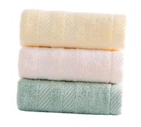 KOMBIUDA Lot De 3 Débarbouillettes Pour Bébé Motif Fruit Mignon Serviettes Douces Et Absorbantes Pour Garçons Et Filles Pour Le Bain Du Nouveau-né Et Du Visage