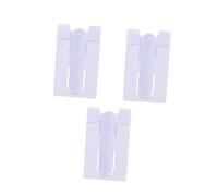 KOMBIUDA Lot De 3 Supports De Téléphone Portable en Silicone Compatibles avec Les Téléphones Portables Support Flexible Fin Support Multifonction pour Tableau De Bord Portefeuille