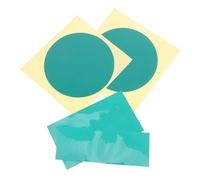 KOMBIUDA Lot de 4 Autocollants Indicateurs de Pression Verts, Étanches et Réfléchissants, Diamètre 10 CM, pour Manomètres Industriels et Tableaux de Bord, Identification Précise Pression