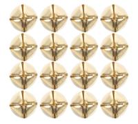 KOMBIUDA Lot de 400 clochettes pour Colliers de Chien : Clochette en métal de 1,5 cm pour Chats et Chiens, Son Clair - pendentifs antivol pour Le Suivi et Le Dressage des Petits Animaux, et