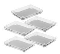 KOMBIUDA Lot de 5 Boîtes de Limaille et Poudre de Fer pour Visualisation du Champ Magnétique Outil D’Expérimentation Scientifique Éducatif pour Classe et Laboratoire Matériel Pédagogique