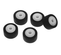 KOMBIUDA Lot de 5 Rouleaux Pinceurs pour Enregistreur Cassette, Galets Presseurs en Caoutchouc 12,8x6,3x8,3x2,5 Mm, Accessoires Audio pour Réparation Magnétophones et Platines, Usage