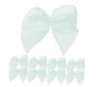 KOMBIUDA Lot de 60 Nœuds en Ruban Faits Main pour Accessoires de Cheveux 2.2 * 2Cm Couleur Vive pour et Fêtes Fabrication Solide