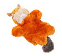KOMBIUDA Main Écureuil Peluche Parent Garçon Fille Accessoire pour Histoires et Interactions Ludiques Classe Maison