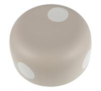 KOMBIUDA Marchepied Champignon Antidérapant 18 CM Gris en Plastique Léger, Tabouret Multifonction pour Tout-Petits et Personnes Âgées, pour Salle de Bain, la Cuisine, Entrée et