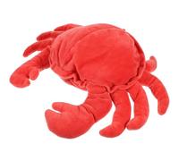 KOMBIUDA Marionnette à Main Crabe Jouet Animal Interactif 30 Cm pour Garçon et Filles Développement Créativité Éducation Conteur D’Histoires