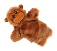 KOMBIUDA Marionnette Main Singe Garçon Fille Peluche Interactive Créative Marionnette Doigts pour Jeu Histoire et Développement des Compétences