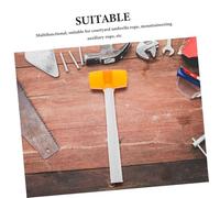 KOMBIUDA Marteau Caoutchouc Transparent Maillet Antichoc et Antidérapant pour Installation de Sols Bricolage Menuiserie et Réparation de Carrelage