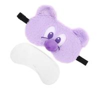 KOMBIUDA Masque de Sommeil Garçon Fille Cartoon Doux et Occultant Cache-yeux Confortable pour et Filles Bandeau pour Voyage Détente et Nuits Paisibles