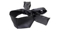 KOMBIUDA Masque De Sommeil Satin Confortable Bandeau Occultant Pour Maison Voyage Costumes Noir