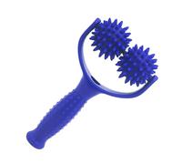 KOMBIUDA Massage à Pointes Forme De y Pour Soulagement Musculaire Auto-masseur Du Dos Épaules Portable Pour Athlètes Et Employés De Bureau