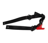 KOMBIUDA Mentonnière Réglable pour Casque de Chantier pour Nylon et Métal Confortable et Facile à Utiliser Noir Haute Résistance Travailleurs du Bâtiment