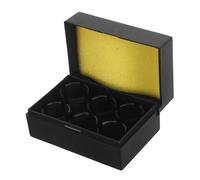 KOMBIUDA Microscope Storage Box Protective Case Shockproof Lightweight Lens Organizer for Laboratory and Field Use