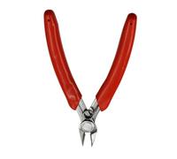 KOMBIUDA Mini Pince Diagonale Acier Inoxydable Coupe-fil Portable pour Bricolage Bijoux Électricité et Télécommunications Poignée Antidérapante Rouge