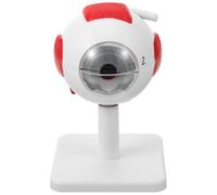 KOMBIUDA Modèle Anatomique Médical de Globe Oculaire 3x Agrandi, Modèle D'œil Humain Structure Anatomique Détaillée, Léger et Portable, pour Enseignement Scientifique et Exposition