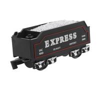 KOMBIUDA Modèle de Camion de Chargement de Charbon plarail Jouets de Train Voies ferrées munipaux Le Plus Petit du Monde s'entraîner pour Les Enfants Voie ferrée Train DCC Plastique Noir