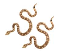 KOMBIUDA Modèle De Serpent Fausses Figurines De Serpent De Simulation Figure d'animal De Simulation