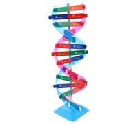 KOMBIUDA Modèle Double Hélice Précis pour Enseignement Scientifique Kit Matériau Stable Outil Éducatif Polyvalent pour Biologie et Génétique pour Élèves et